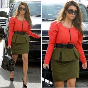Ani Lee Katy Olive Skirt